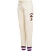 Womens NBA Retro Classics Rib Sweatpant(Eggshell/ Purple)