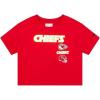 Pro Standard Big Girls NFL Kansas City Chiefs Retro Classics Short Sleeve Boxy Tee Red XL