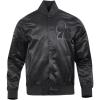 Pro Standard Mens NBA Classic Triple Black Satin Jacket(Triple Black)
