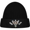 Pro Standard NBA Milwaukee Bucks Modern Originals Heavyweight Knit Beanie Unlined Cuffed Black Os