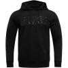 Pro Standard NCAA mens Mens College Classic Triple Black Brushed Back French Terry Pull Over Hoodie(Black)