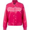 Pro Standard Womens NFL Pittsburgh Steelers Classic Triple Pink Satin Jacket Beetroot Purple XS
