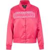 Pro Standard Womens NFL Tennessee Titans Classic Triple Pink Satin Jacket Beetroot Purple M