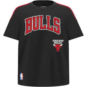Pro Standard Big Boys NBA Chicago Bulls Retro Classics Short Sleeve Taping Tee Black/Red S