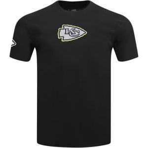 Pro Standard Mens NFL Kansas City Chiefs Under The Lights Short Sleeve Tee Black L