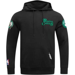 Pro Standard NBA mens Mens Nba Souvenir Brushed Back French Terry Pull Over Hoodie(Black)