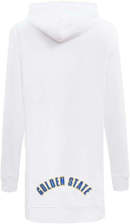 imageWomens NBA Classic Chenille Hoodie DressWhite