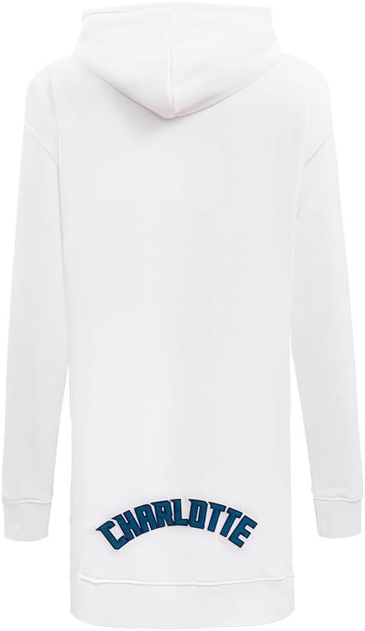 imageWomens NBA Classic Chenille Hoodie DressWhite
