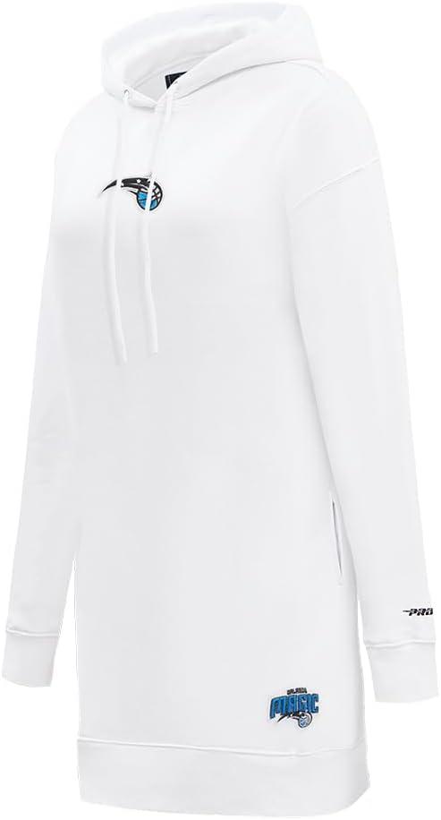 imageWomens NBA Classic Chenille Hoodie DressWhite