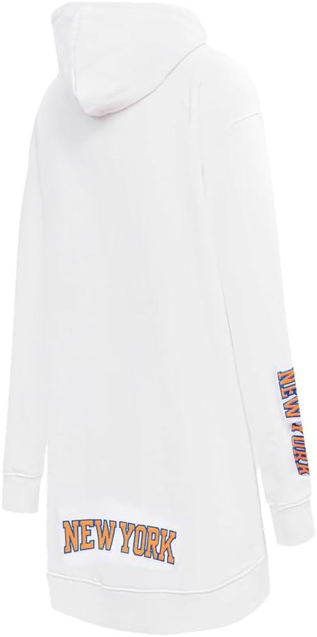 imageWomens NBA Classic Chenille Hoodie DressWhite