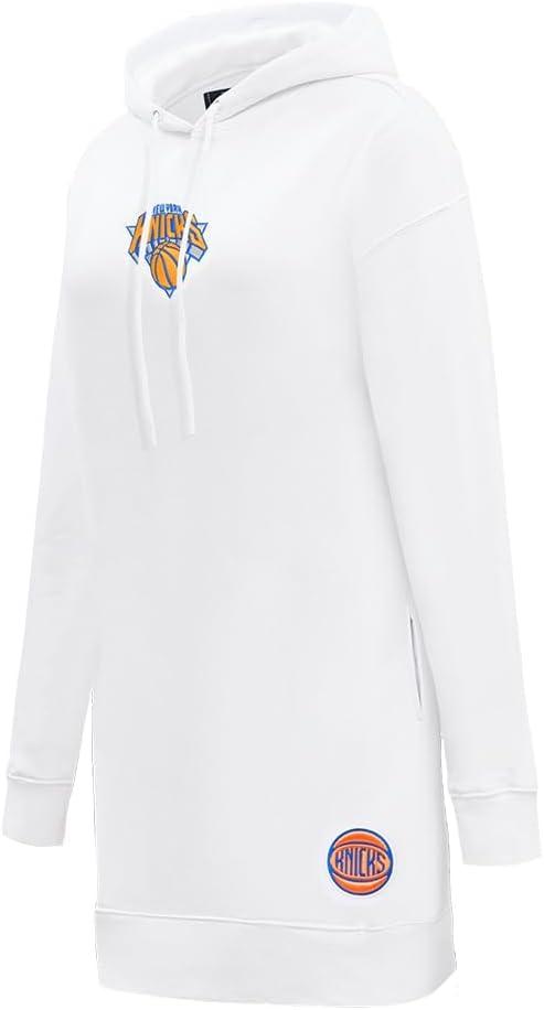 imageWomens NBA Classic Chenille Hoodie DressWhite