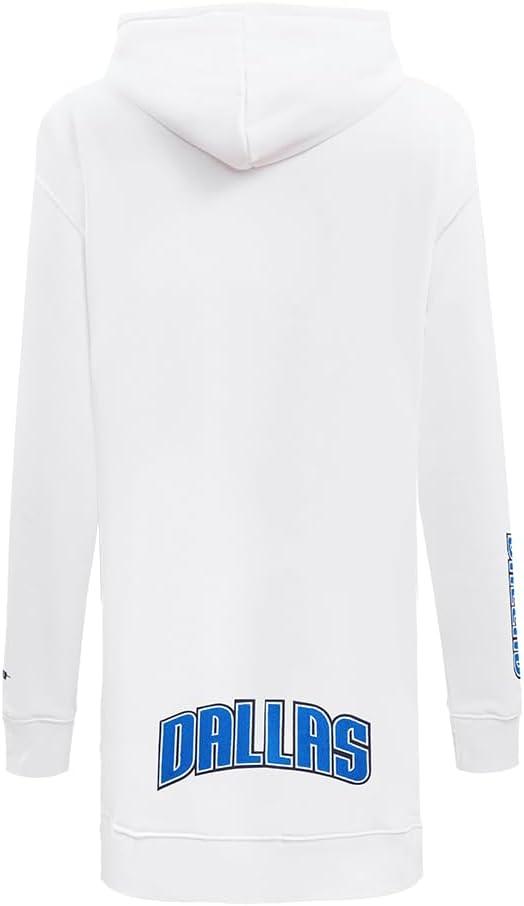 imageWomens NBA Classic Chenille Hoodie DressWhite