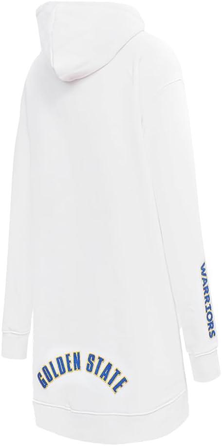 imageWomens NBA Classic Chenille Hoodie DressWhite