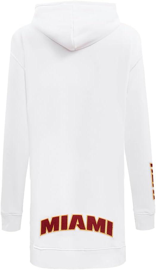 imageWomens NBA Classic Chenille Hoodie DressWhite
