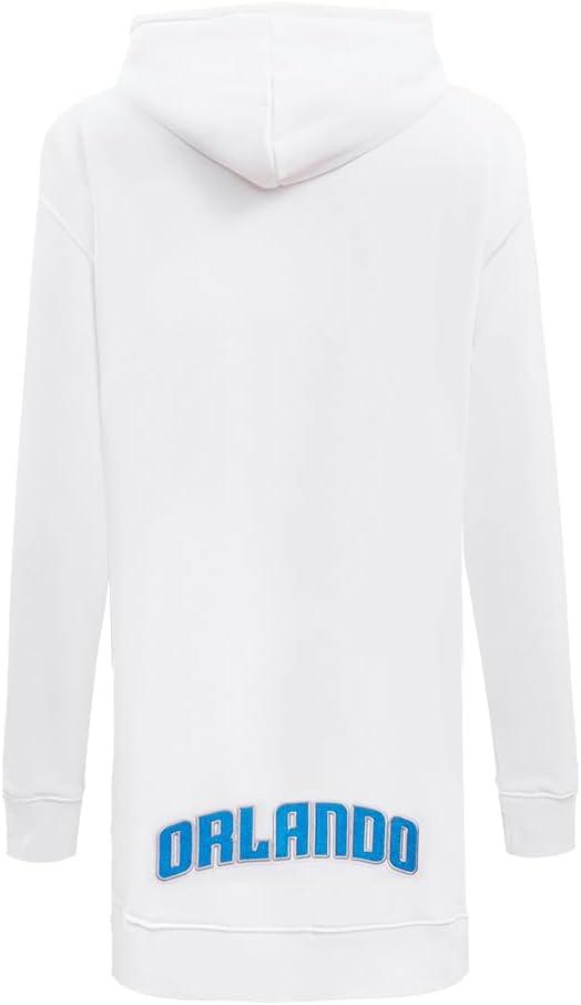 imageWomens NBA Classic Chenille Hoodie DressWhite