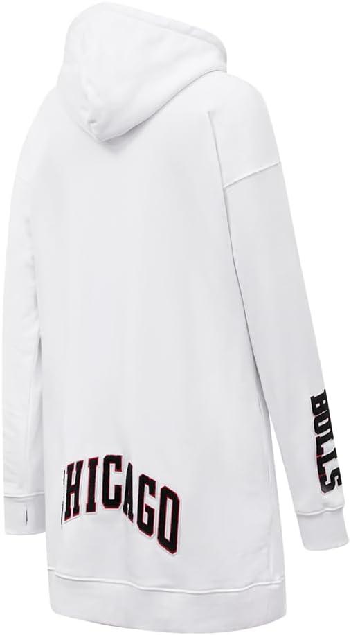 imageWomens NBA Classic Chenille Hoodie DressWhite