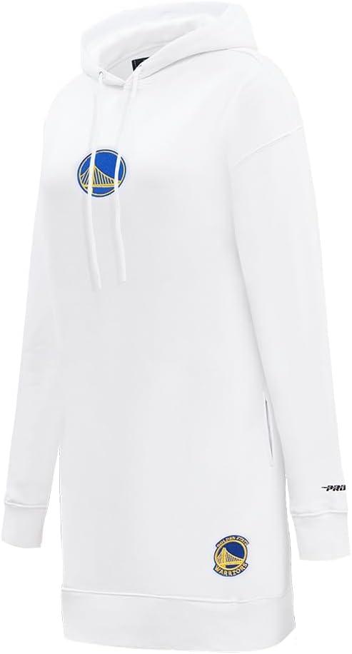 imageWomens NBA Classic Chenille Hoodie DressWhite