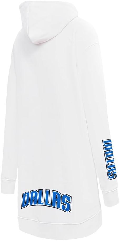 imageWomens NBA Classic Chenille Hoodie DressWhite