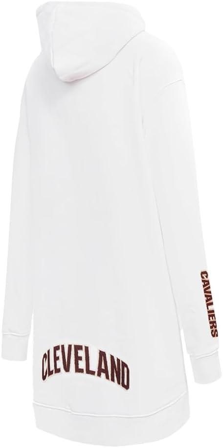 imageWomens NBA Classic Chenille Hoodie DressWhite