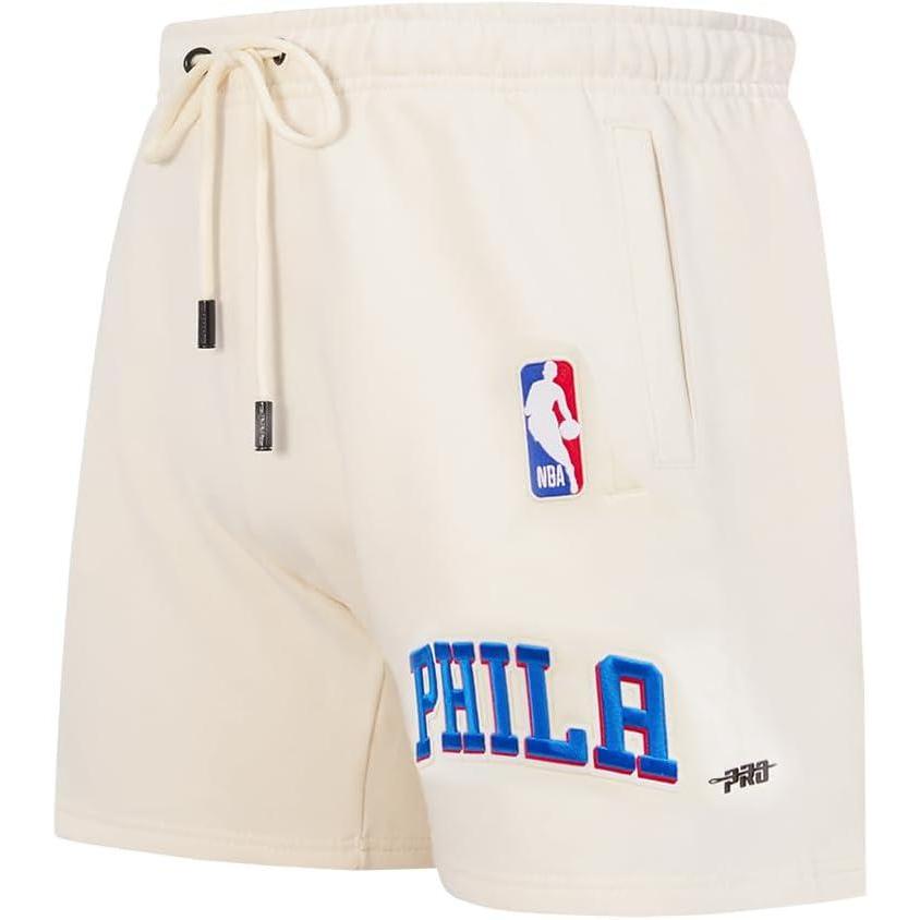 imageMens NBA Retro Classics Fleece ShortEggshell