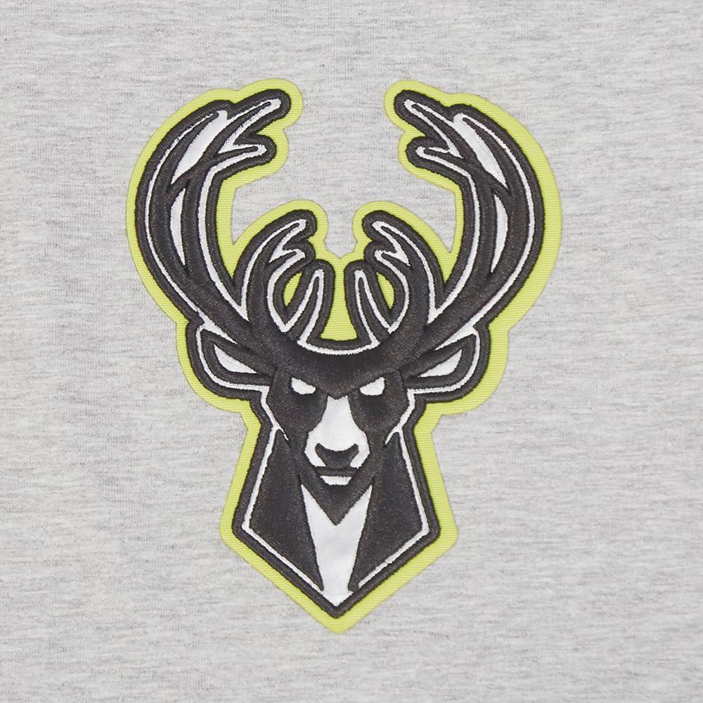 imagePRO STANDARD Mens NBA Under The Lights Cotton Short Sleeve TeeHeather Grey