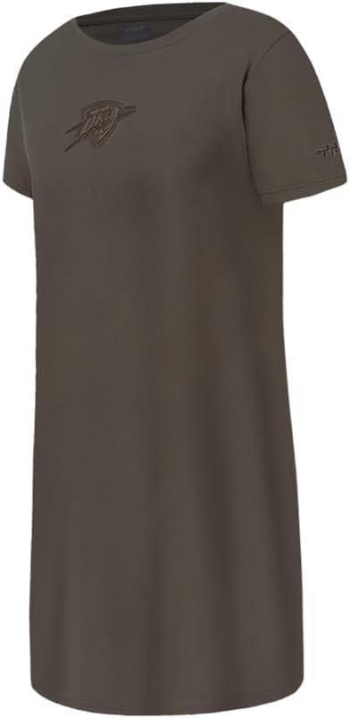 imagePro Standard Big Girls NBA Neutral Cotton Tee DressDark Taupe