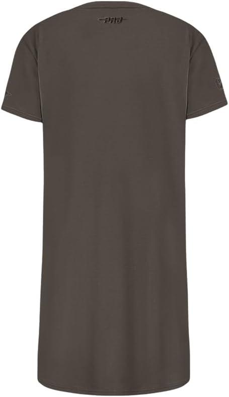 imagePro Standard Big Girls NBA Neutral Cotton Tee DressDark Taupe