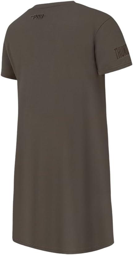 imagePro Standard Big Girls NBA Neutral Cotton Tee DressDark Taupe
