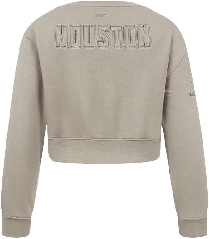 imagePro Standard Big Girls NBA Neutral Fleece Crewneck SweatshirtTaupe