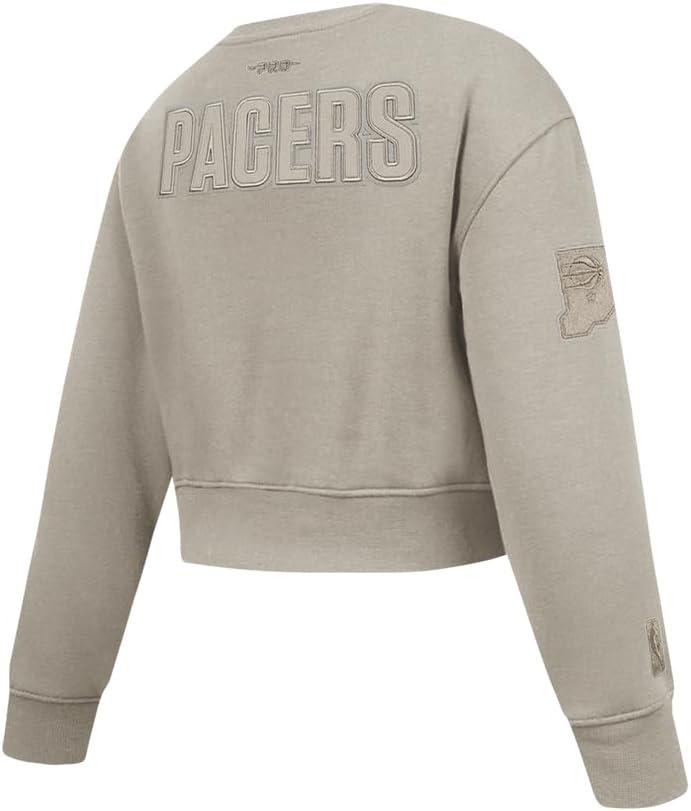 imagePro Standard Big Girls NBA Neutral Fleece Crewneck SweatshirtTaupe
