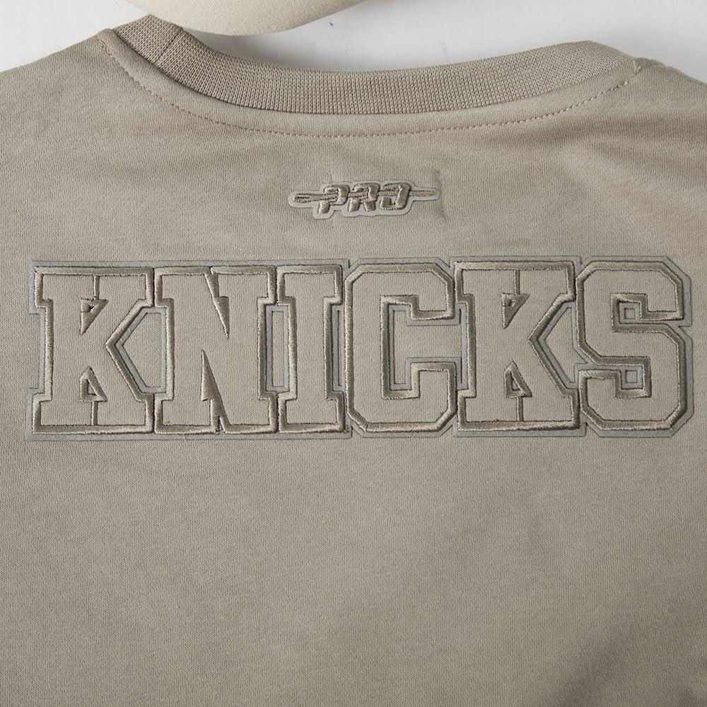 imagePro Standard Big Girls NBA Neutral Fleece Crewneck SweatshirtTaupe