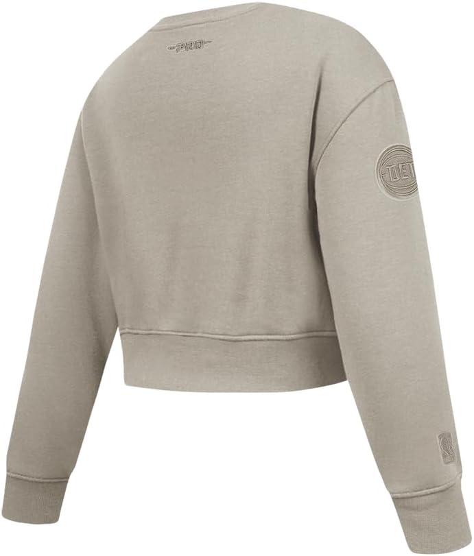 imagePro Standard Big Girls NBA Neutral Fleece Crewneck SweatshirtTaupe