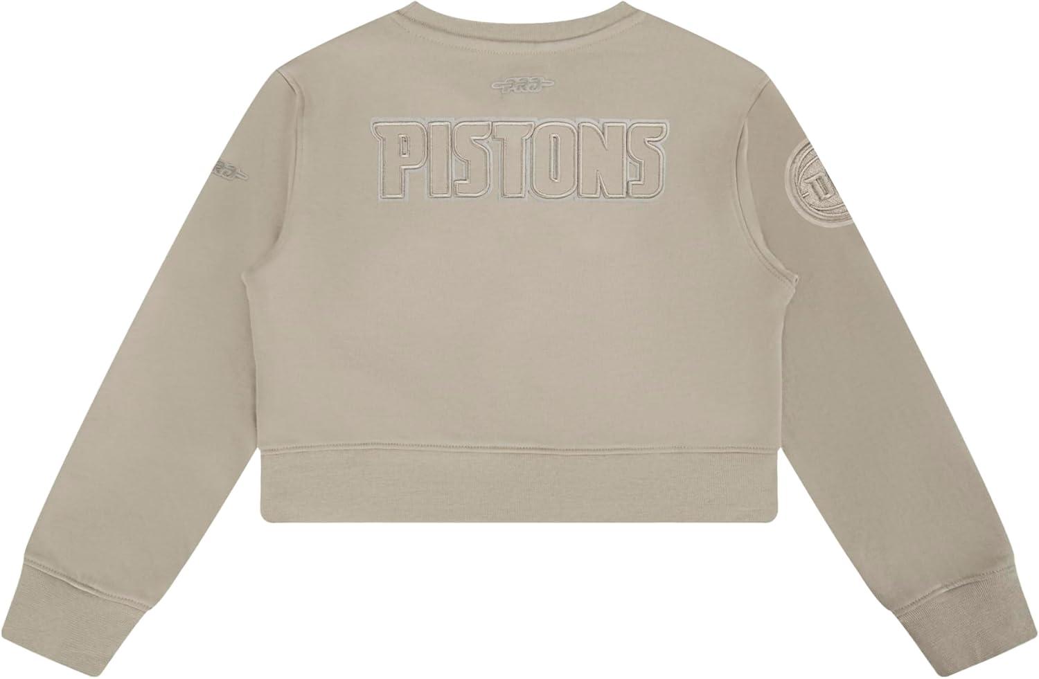 imagePro Standard Big Girls NBA Neutral Fleece Crewneck SweatshirtTaupe
