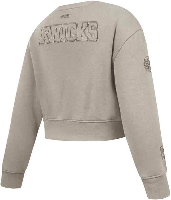 imagePro Standard Big Girls NBA Neutral Fleece Crewneck SweatshirtTaupe