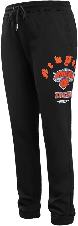imagePro Standard Mens NBA Old English Rib SweatpantBlack