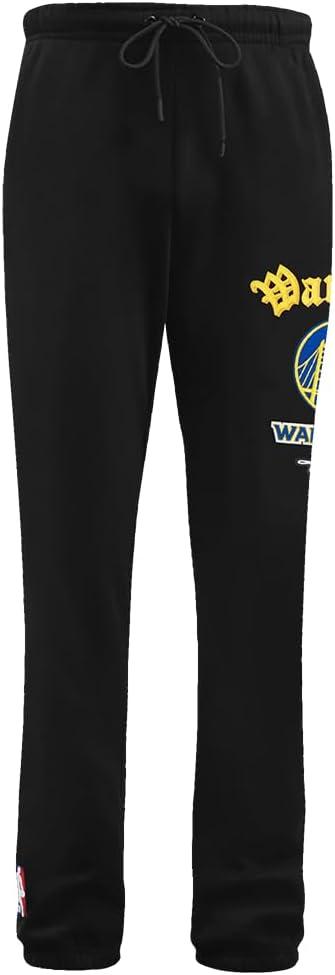 imagePro Standard Mens NBA Old English Rib SweatpantBlack