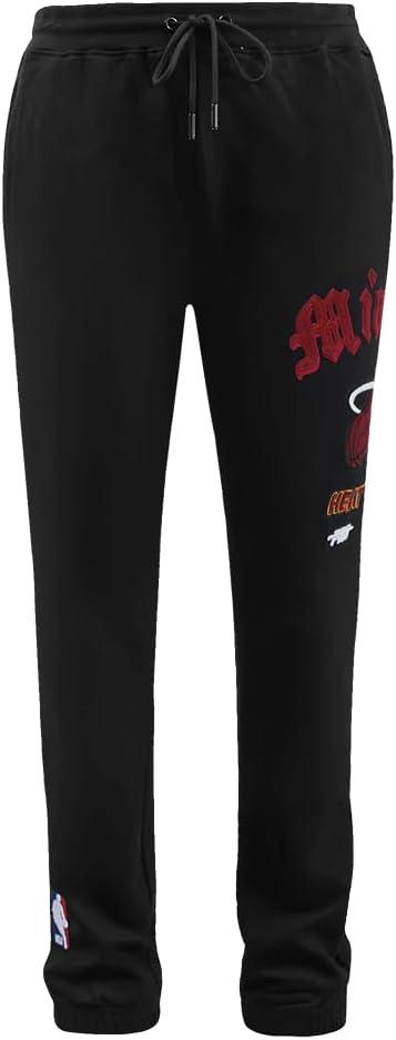 imagePro Standard Mens NBA Old English Rib SweatpantBlack