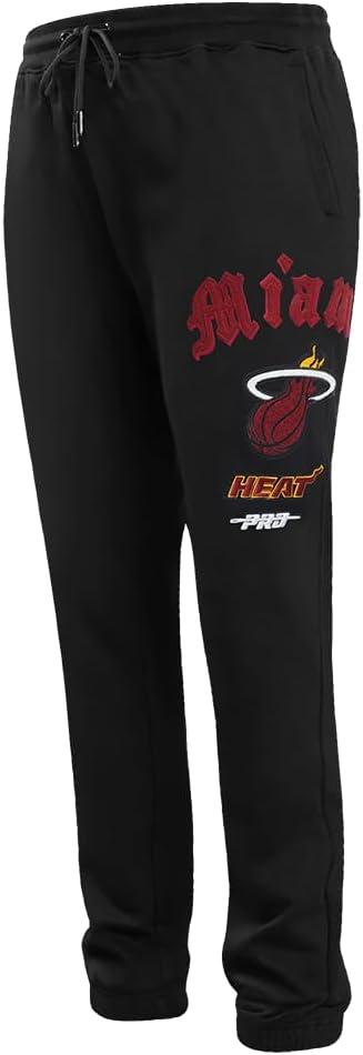imagePro Standard Mens NBA Old English Rib SweatpantBlack