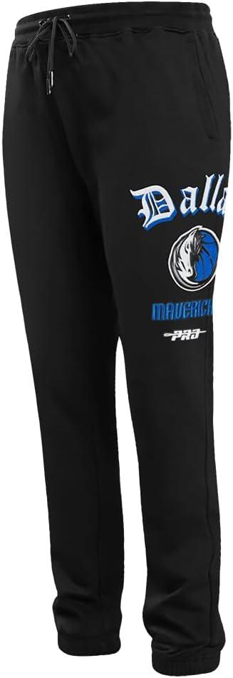 imagePro Standard Mens NBA Old English Rib SweatpantBlack