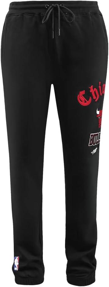 imagePro Standard Mens NBA Old English Rib SweatpantBlack