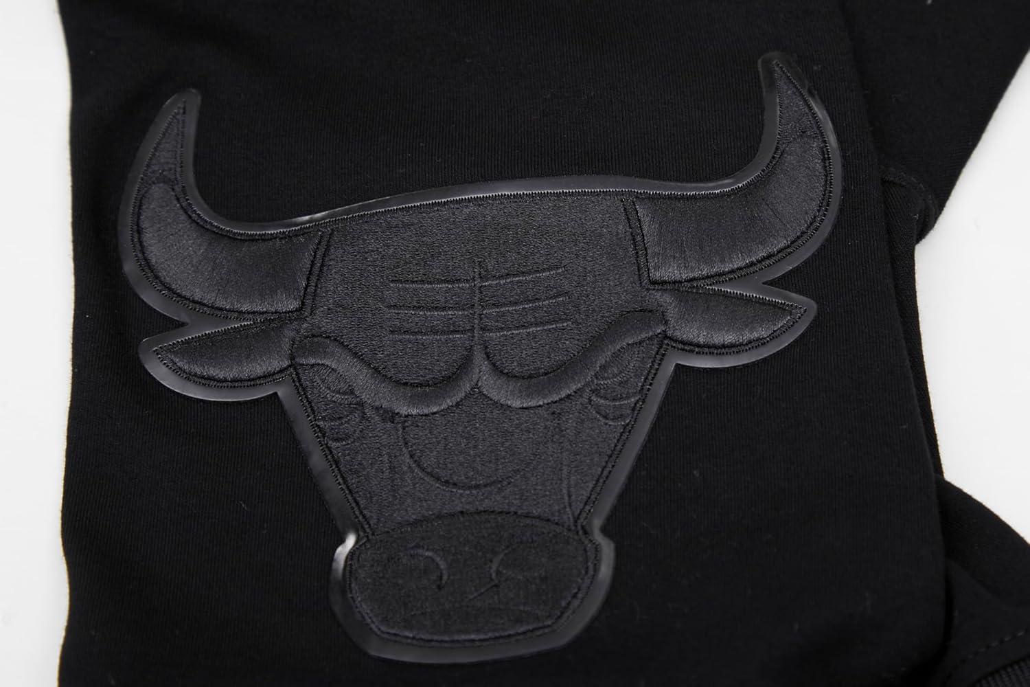 imagePro Standard NBA Mens Mens NBA Classic Triple Black Cotton Double Knit Short Sleeve TeeBlack