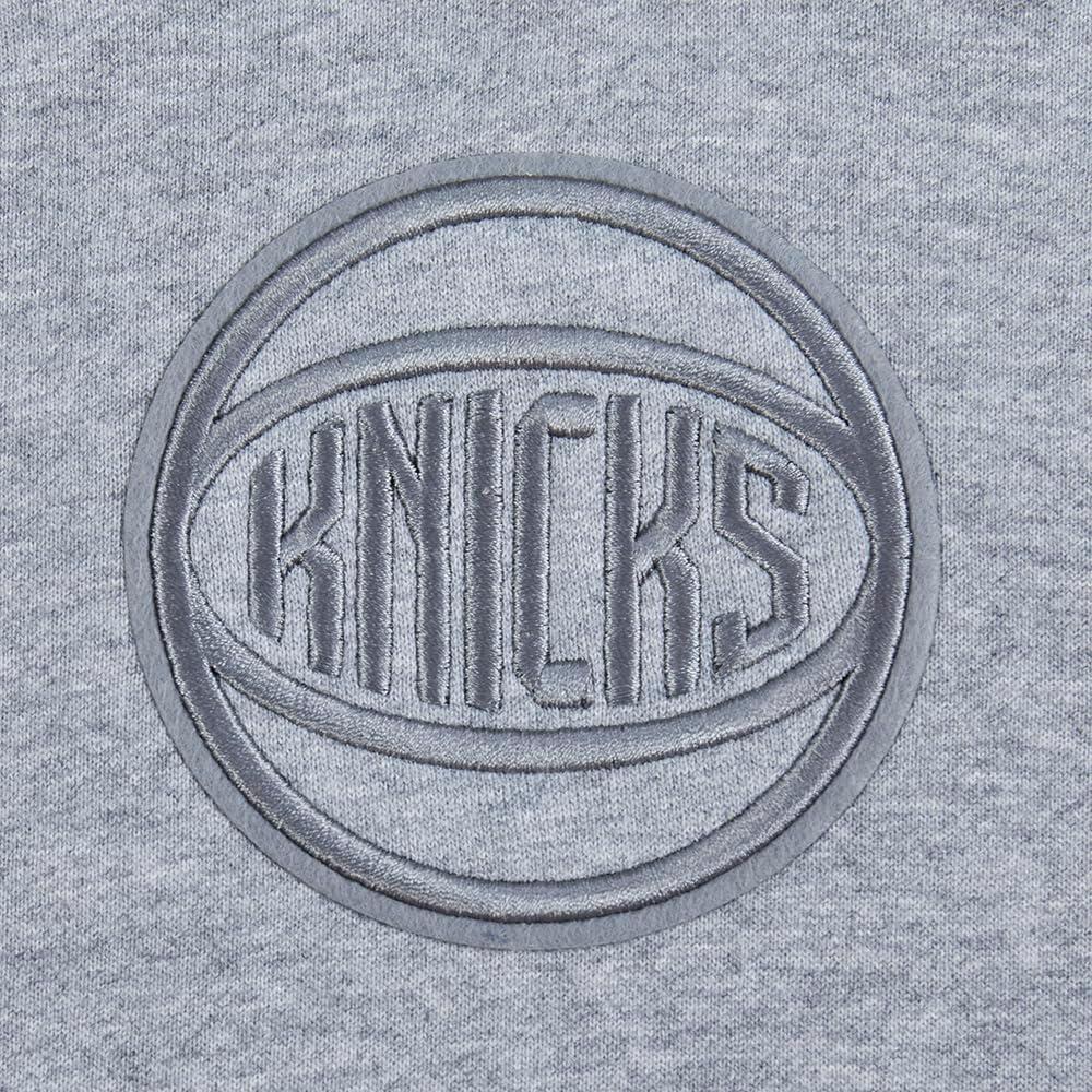 imagePro Standard NBA womens Womens Nba Neutral Brushed Back French Terry Cropped Pullover HoodieDark Heather Gray