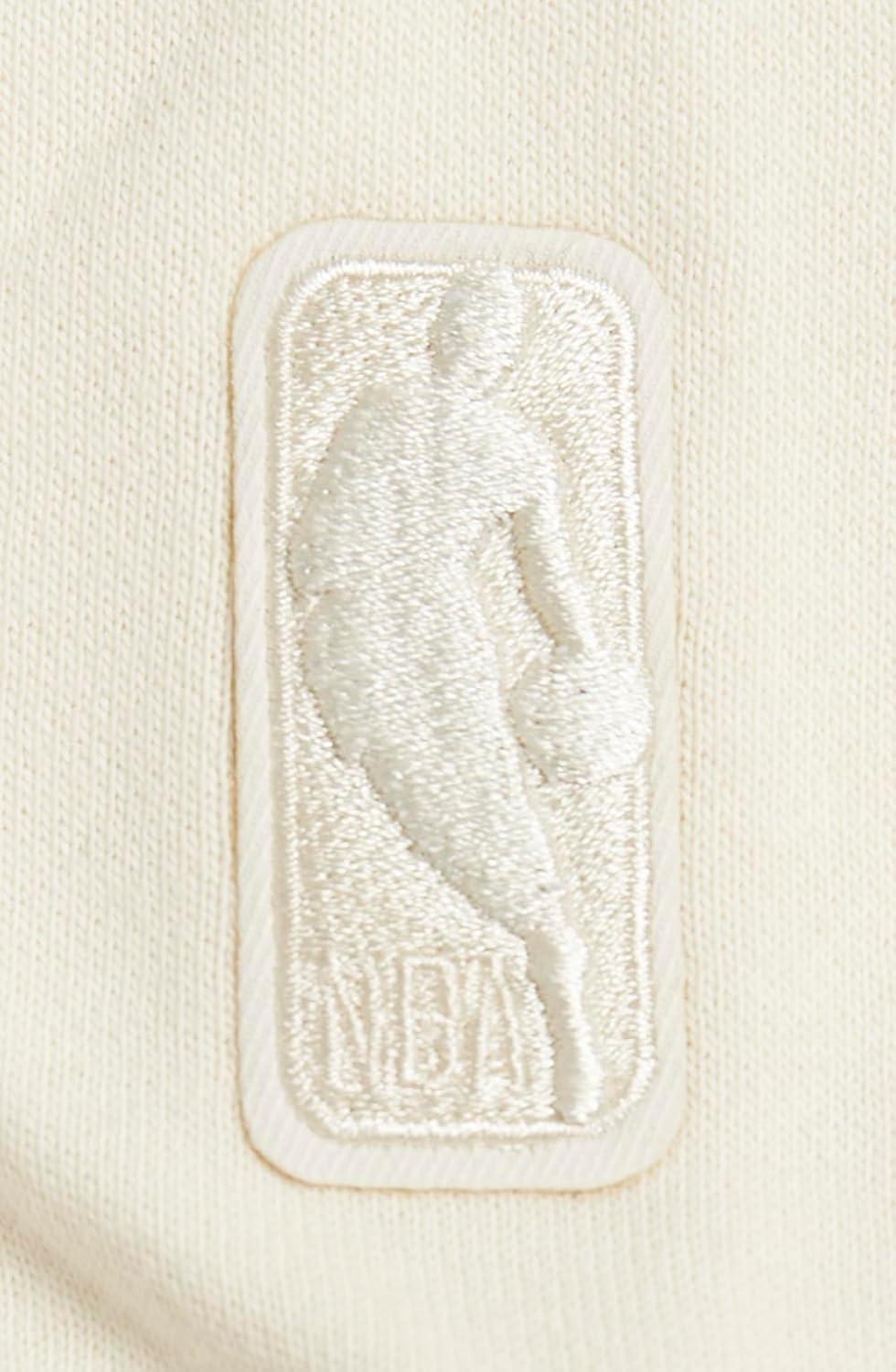 imagePro Standard NBA womens Womens Nba Neutral Brushed Back French Terry Cropped Pullover HoodieEggshell