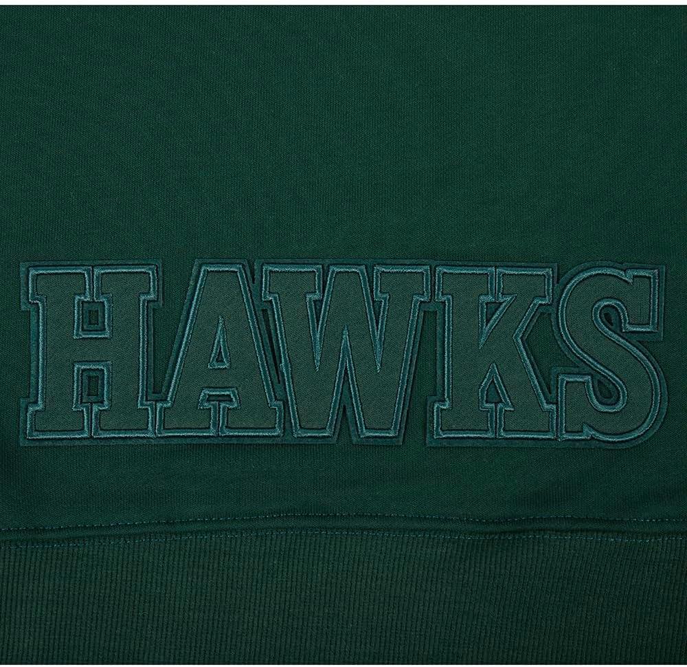 imagePro Standard NBA womens Womens Nba Neutral Brushed Back French Terry Cropped Pullover HoodieForest Green