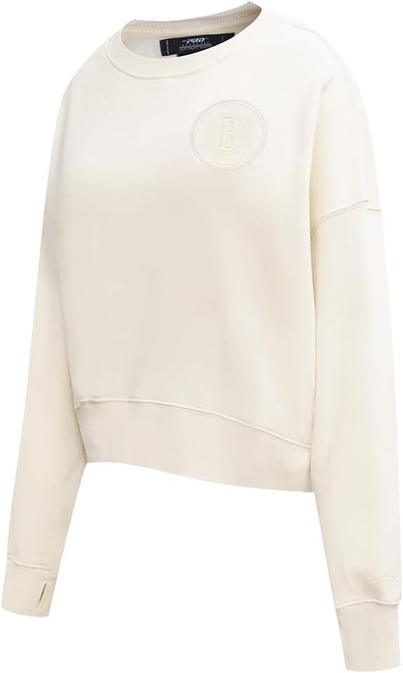imagePro Standard Womens NBA Neutral Crewneck SweatshirtEggshell