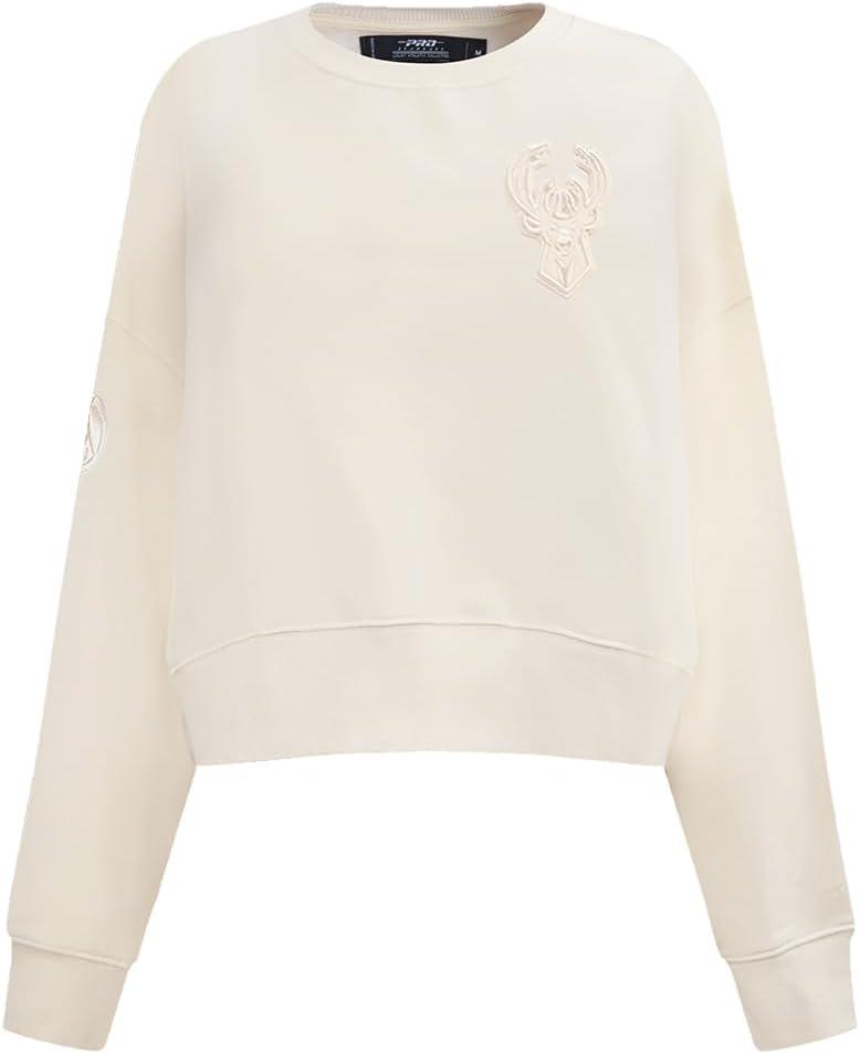 imagePro Standard Womens NBA Neutral Crewneck SweatshirtEggshell