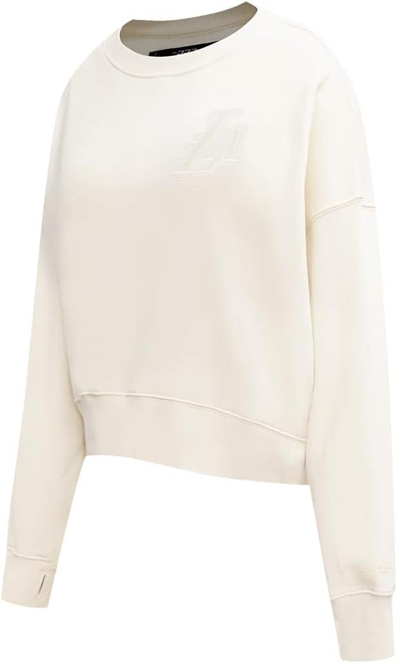 imagePro Standard Womens NBA Neutral Crewneck SweatshirtEggshell