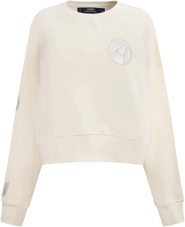 imagePro Standard Womens NBA Neutral Crewneck SweatshirtEggshell