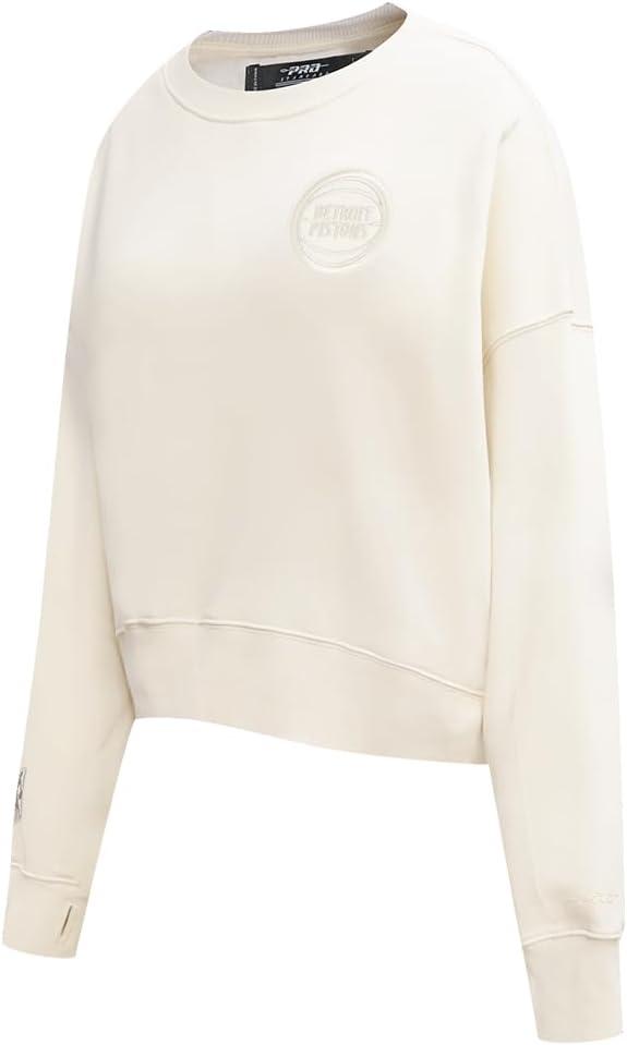 imagePro Standard Womens NBA Neutral Crewneck SweatshirtEggshell
