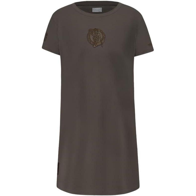 imagePro Standard Big Girls NBA Neutral Cotton Tee DressDark Taupe
